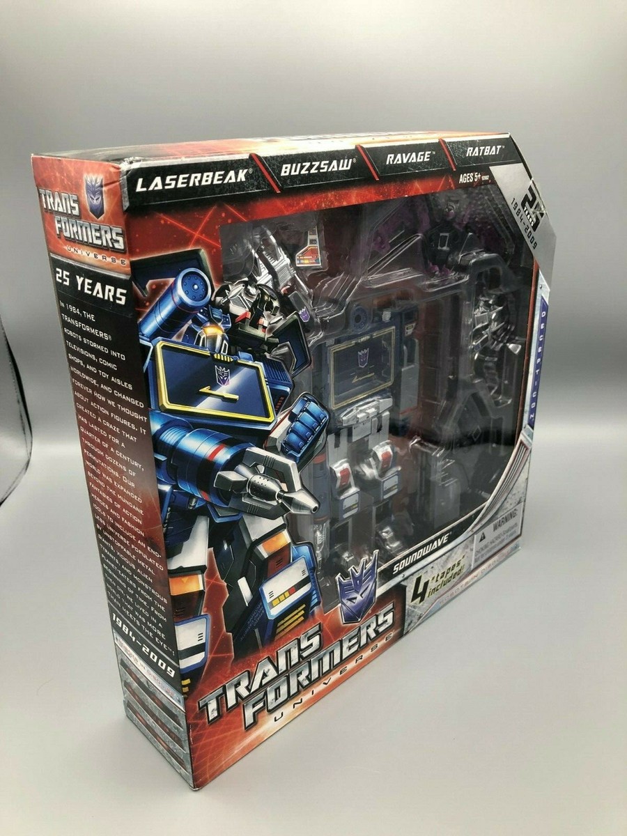 Transformers Universe 25th Anniversary Soundwave San Diego Comic