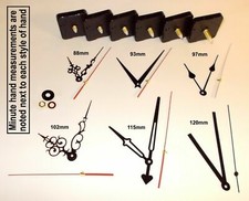 Quartz Clock Movement / Mechanism with Hands & Parts. DIY Wall Clock