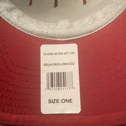 Top of the World Women Oklahoma Sooners Red Adjustable Trucker Hat Size OSFM NWT - Picture 6 of 7