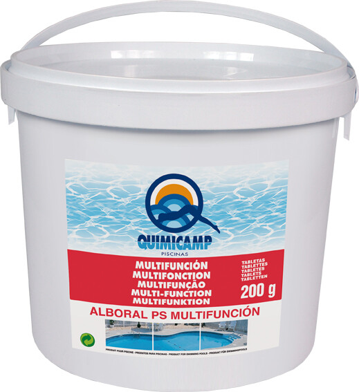 Cloro antialgas Alboral Quimicamp tabletas 200 Gr 5 Kg