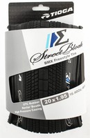 Tioga Streetblock Bmx Freestyle Tire 20 X 1.95 Folding Bead Utc Black on sale Tioga Streetblock Bmx Freestyle Tire 20 X 1.95 Folding Bead Utc Black on sale