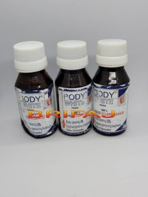 3x Body White Body Clearing Lightening Oil