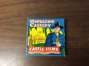 Vintage Hopalong Cassidy Castle Films 577 Ghost Canyon Roundup Sold In Troy Ohio