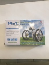 14 in 1 Educational Solar Robot Kit Never Used. Complete.