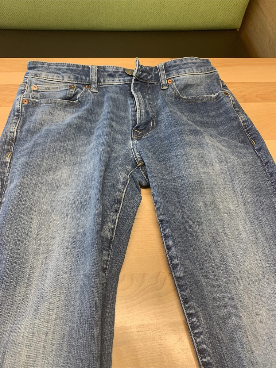 American Eagle EXTREME FLEX Slim Straight Blue Jeans STRETCH Denim 30 x 34 A43b