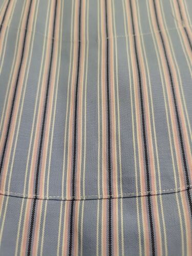 Camicia Lauren Ralph Lauren senza ferro 17 32/33 LS rosa bambino blu a righe con bottoni - Foto 3 di 7
