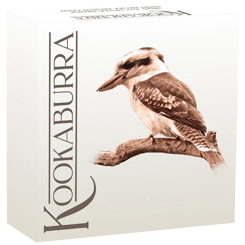 Australien 2 $ 2025 Kookaburra 2 Oz Silber High Relief teilvergoldet PP mit OVP - Bild 5 von 5