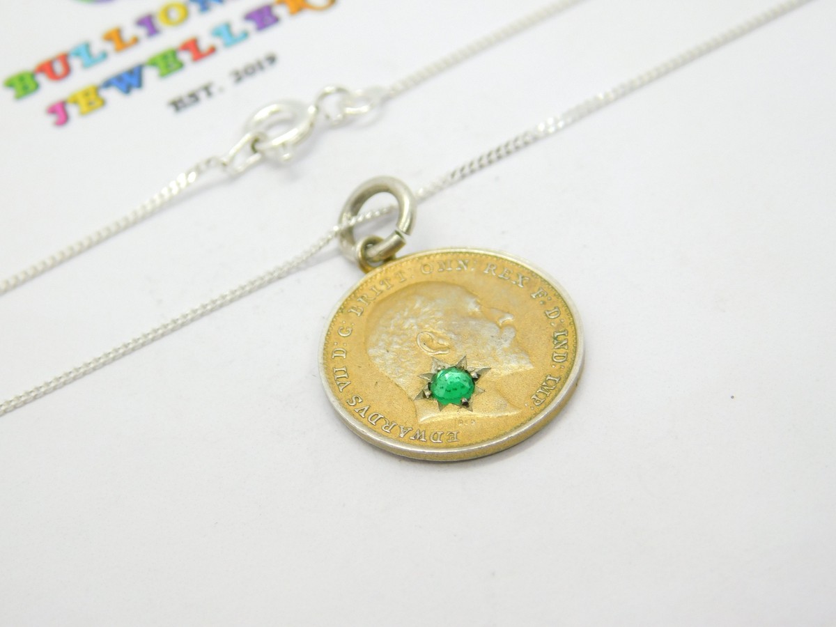 King Edward Vii Edwardian Era Jewelry Sterling Silver Gilt Edward - Main Image