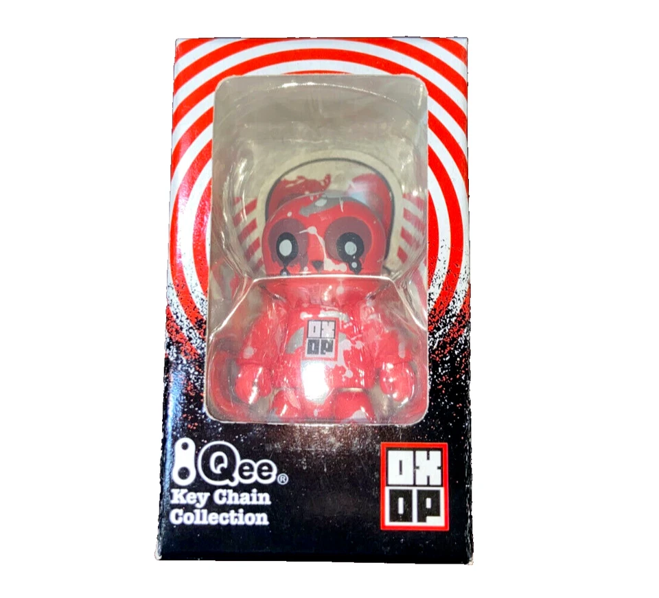 TOY2R OX OP HAZE XXL QEE ART TOY 2.5" ARTISTA SERIE 3 LLAVERO RARO NUEVO Foto 2 de 4