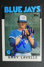 Gary Lavelle Toronto Blue Jays Autographed 1986 Topps #622 Signed Card 