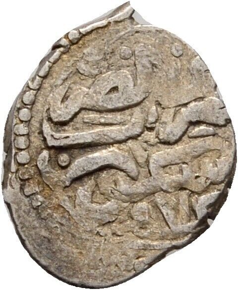 Türkei Osmanen Selim II. 1566 Akce Silber 14 mm/ 0 6 g Original #BB450
