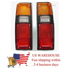 Pair Of Tail Light Taillight Rear Lamp Pickup For 78-83 Toyota Hilux RN30 RN40