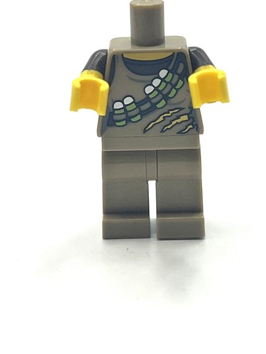 Minifigura LEGO Dinosaur Dino Tracker 71007 Serie 12 - Solo cuerpo - Imagen 3 de 4