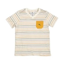 Tommy Bahama Boys Kids 5/6 Small Short Sleeve Shirt Striped T Shirt