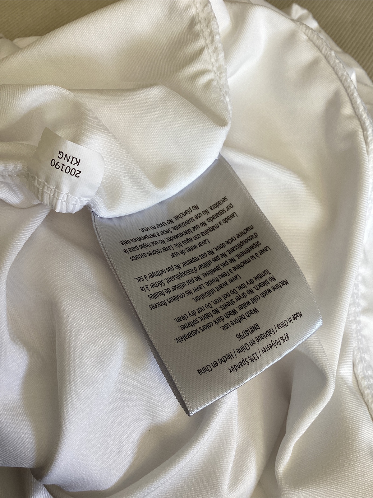 Sheex 1 King Size Pillow Case WHITE Excellent Condition eBay