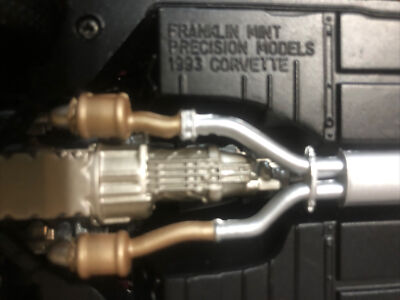 Franklin Mint Precision Model 93 Corvette ZR1 maroon burgundy wine