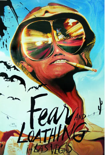 FEAR and LOATHING in LAS VEGAS - Johnny Depp Poster Plakat Bild - Picture 2 of 2