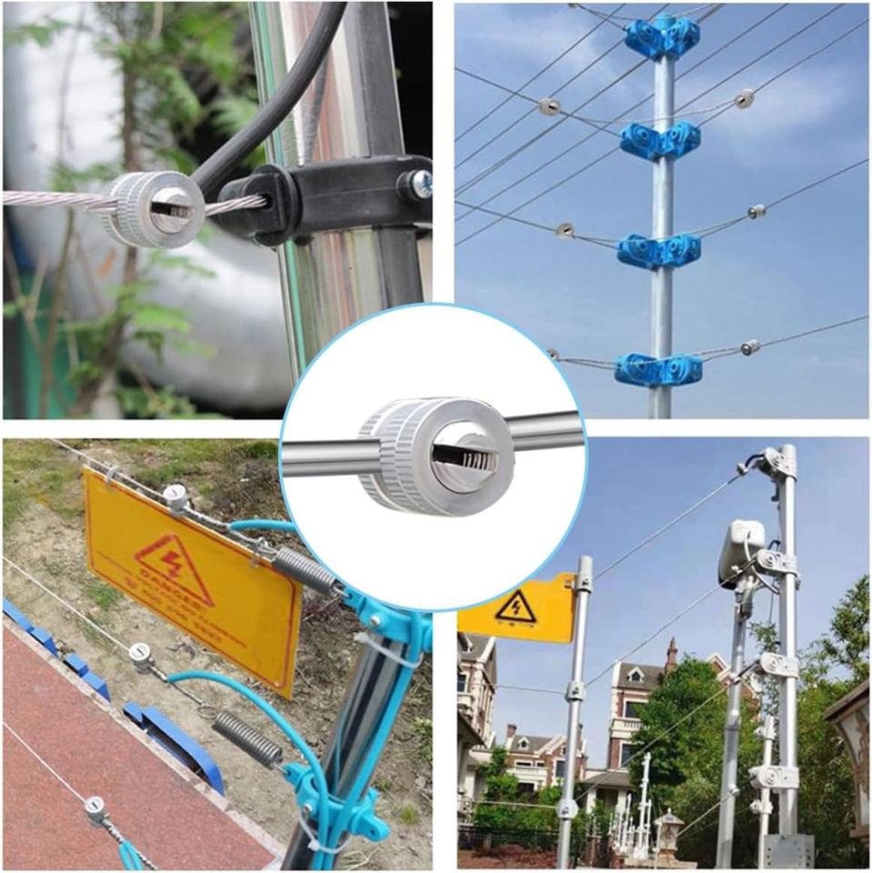 Split Bolt Joint Clamp Wire Connectors for Multiple Electric Fence 20