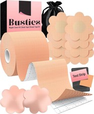 Busties Breast Tape Kit - 12pcs - Boob Tape - Easy to Use Universal Fit - New