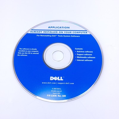 Dell Application Tools System Software, For Reinstall