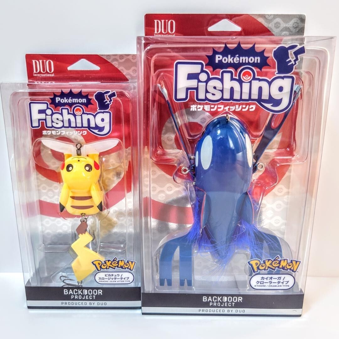 Pokemon Fishing Lures PIKACHU Slow Jitter KYOGRE Crawler DUO Pokemon Fishing Lures PIKACHU Slow Jitter KYOGRE Crawler DUO