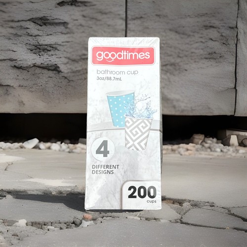 Goodtimes Bathroom Cups 3 oz 200 ct Assorted Designs for sale online | eBay