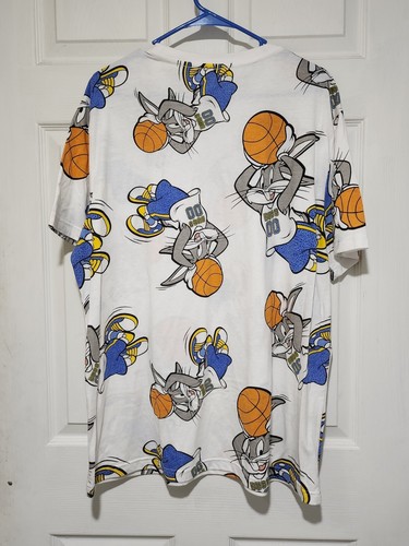 WB Looney Tunes Bugs Bunny Basketball T Shirt 2XL XXL Rue 21 NWOT - Picture 3 of 4