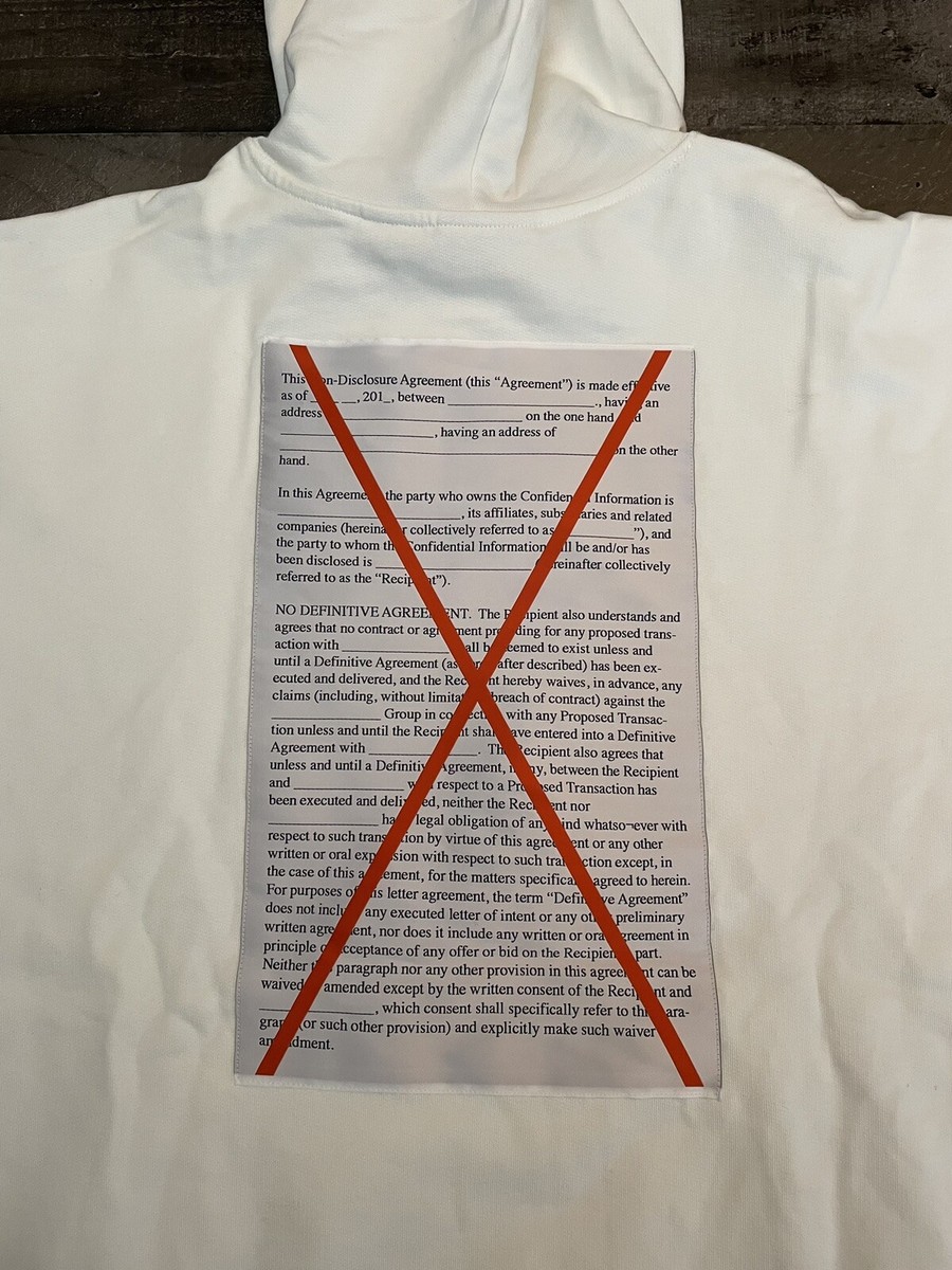 【XL】adidas Alexander Wang コラボフーディー パーカー Adidas x Alexander Wang Collaboration Hoodie XL White