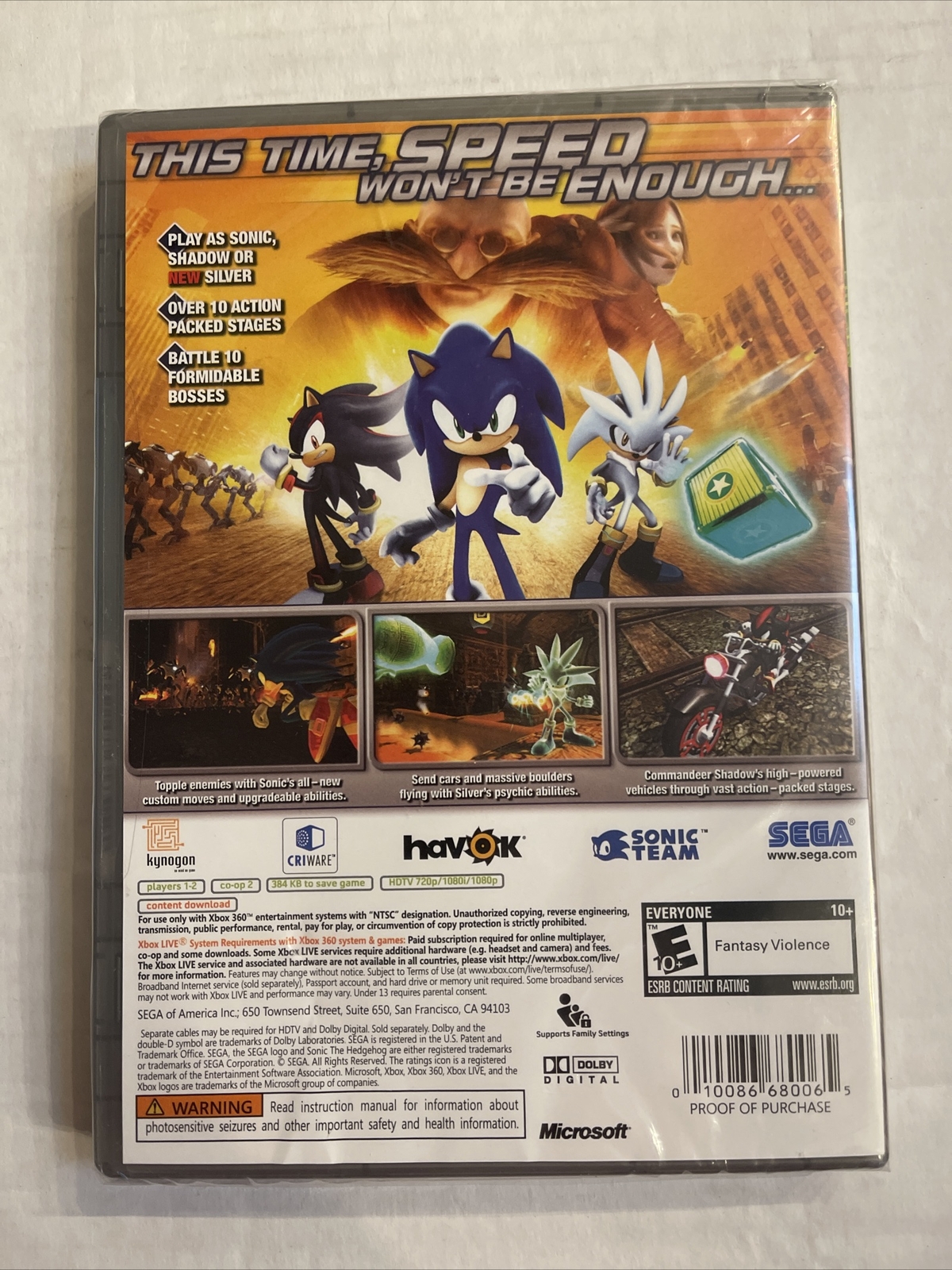 Vrijgevigheid Referendum Vergelijkbaar Sonic the Hedgehog (Microsoft Xbox 360, 2006) Brand New & Sealed 10086680065 | eBay Vrijgevigheid Referendum Vergelijkbaar Sonic the Hedgehog (Microsoft Xbox 360, 2006) Brand New & Sealed 10086680065 | eBay