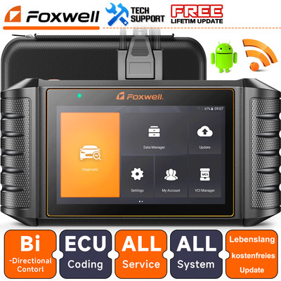2024 FOXWELL NT710 Auto Bidirectional OBD2 Scanner KFZ Diagnosegerät Für Porsche