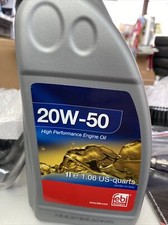 5 St&uuml;ck Von Febi Bilstein 1 Liter Motor&ouml;l 20W-50