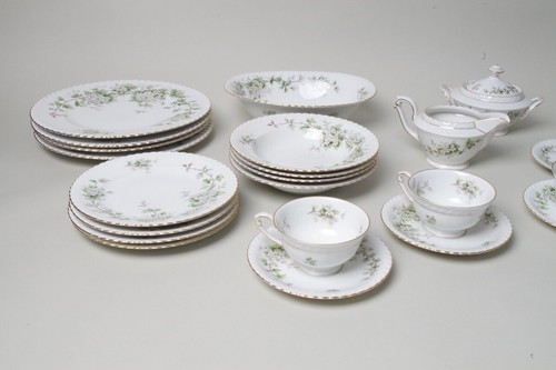 Hawthorn Franconia Krautheim K&A Selb Bavaria 23 Piece Tea Set and Dishes For - Picture 2 of 24