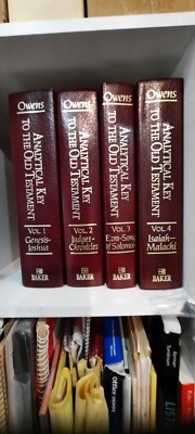 Analytical Key To The Old Testament John Joseph Owens Vol. 1-4 Complete Set