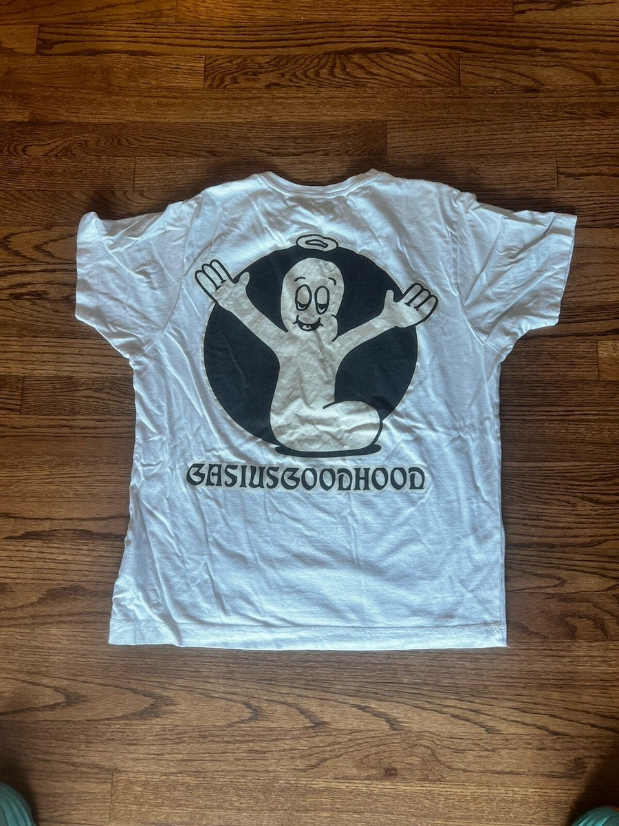 Gasius Goodhood Graphic Tee Shirt L CASPER Design White | eBay