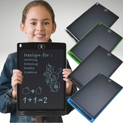 LCD Schreibtafel 8,5 Zoll Für Kinder In 5 Farben, Mehrfarbig Zeichenbrett Tablet