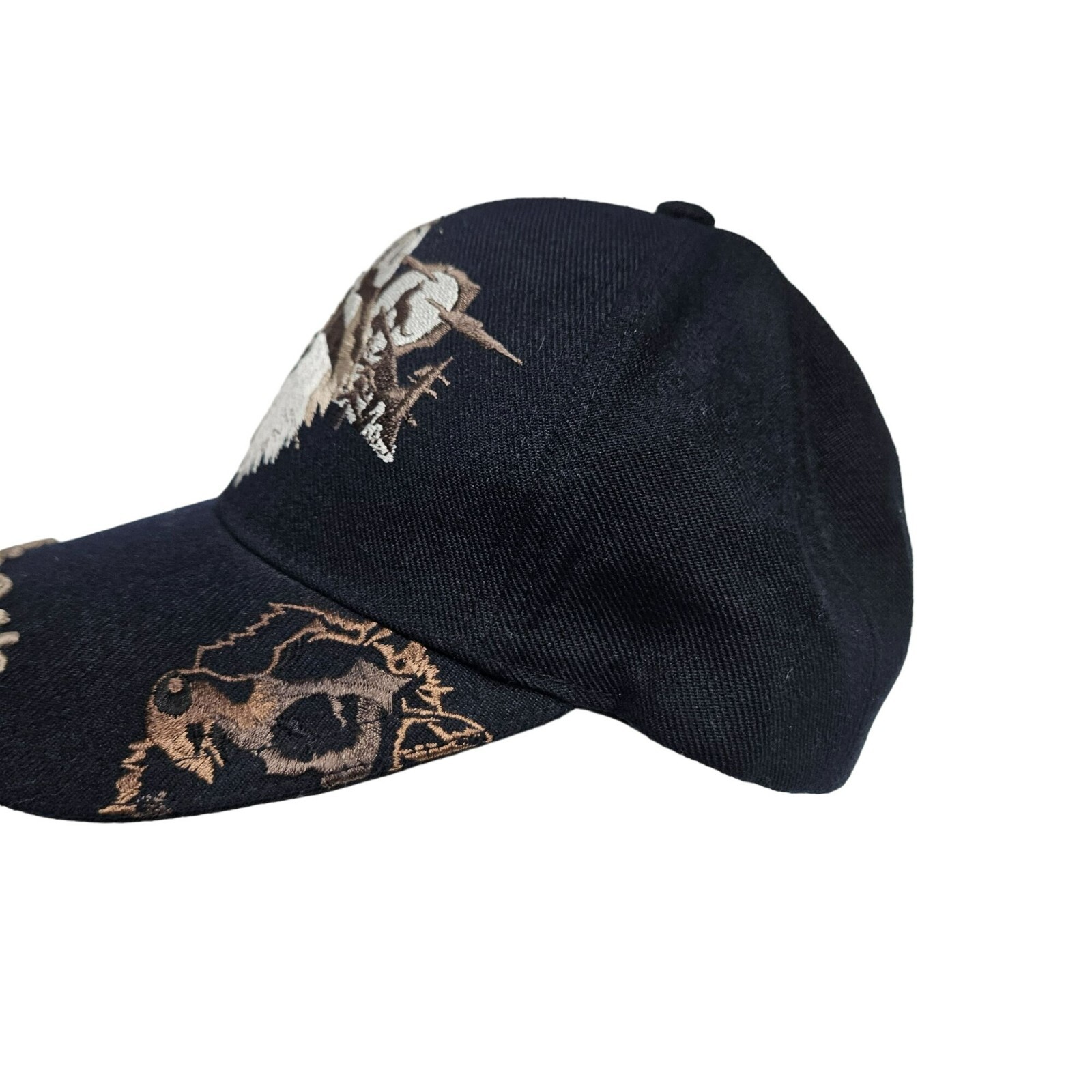Native Pride Wolf Embroidered Cap Adjustable Fit … - image 2