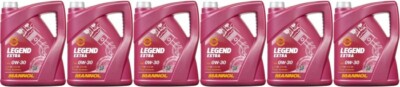 MANNOL 7919 LEGEND EXTRA SAE 0W-30 6x 5 = 30 Liter