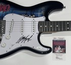 KERRY KING SIGNED SKULL ELECTRIC GUITAR SLAYER AUTOGRAPHED JSA COA — photo 2