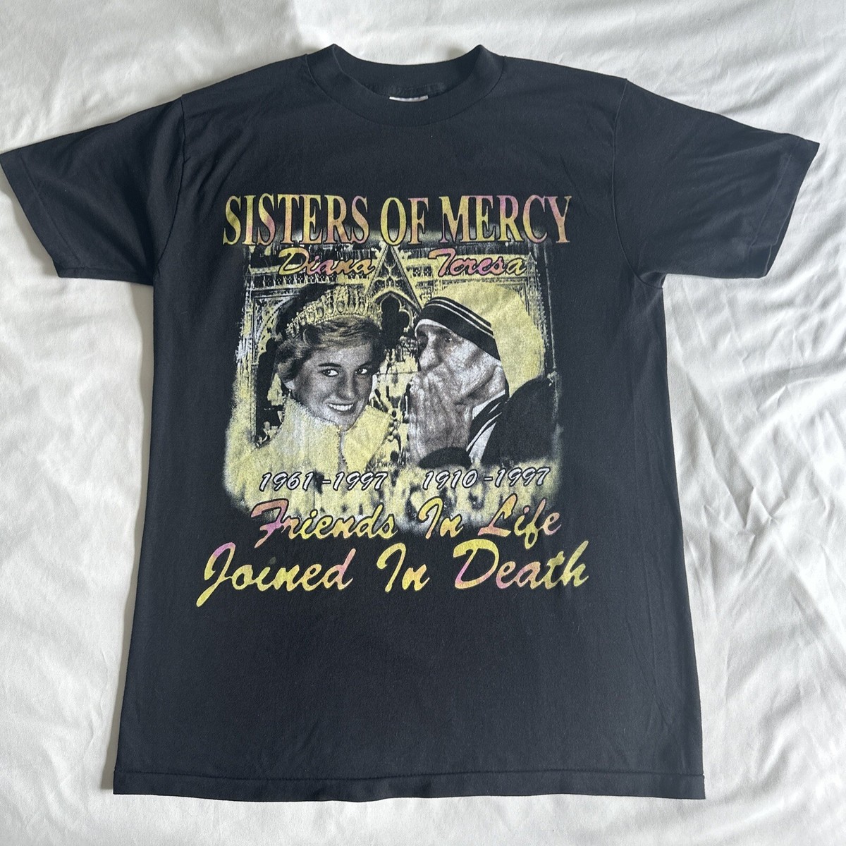 その他 1234 NOS 90s Princess Diana Mother Teresa Memorial T shirt Men's M/L