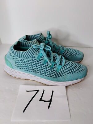 NOBULL Knit Runner Training Shoes Bright Aqua Size 11 M's 12.5 W's No Insoles 