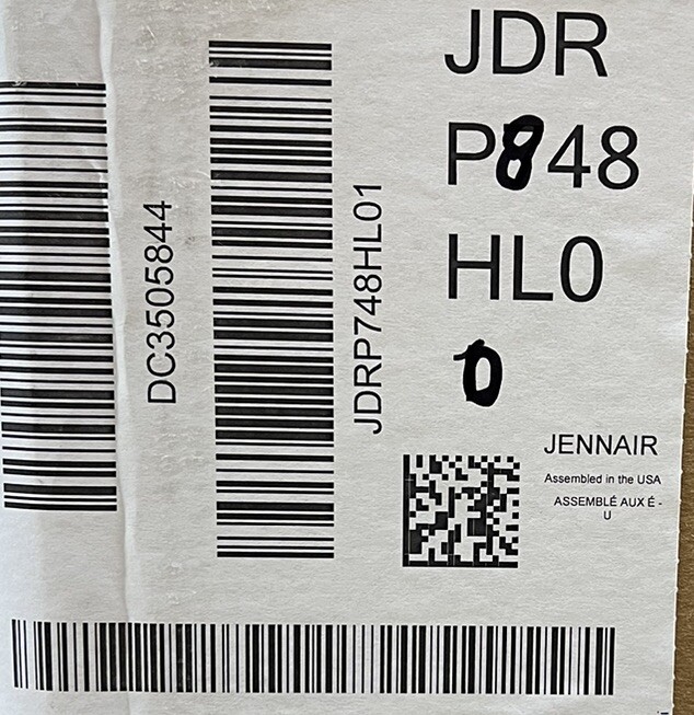 Jenn Air JDRP848HL 48" DualFuel Professional Range Stainless eBay