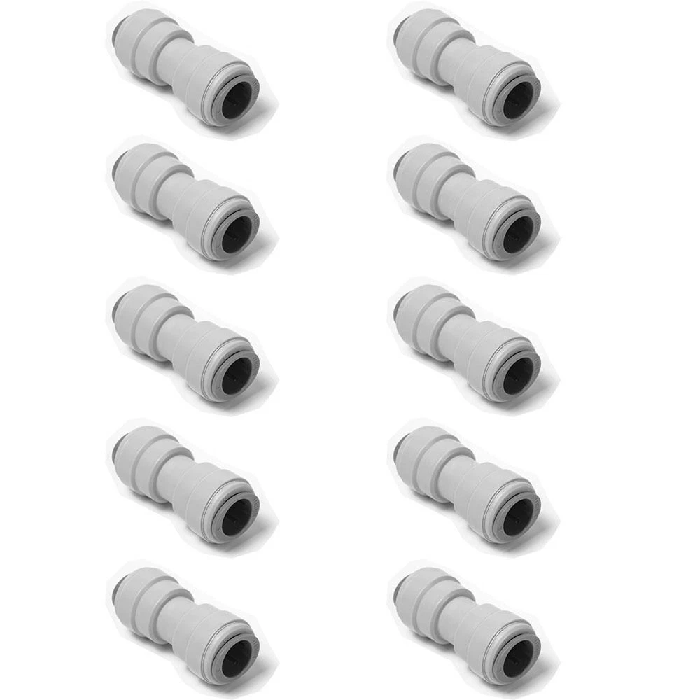 10pcs Grey Tube Fitting 1 2