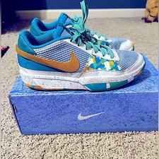 Nike Ja 1 'Water Battle' Blue Sneaker, Size 7Y / 8.5W
