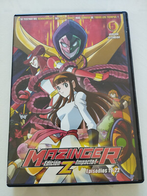 Mazinger Z Impact Edition Vol 5 Episodes 19-22 - DVD Spanish