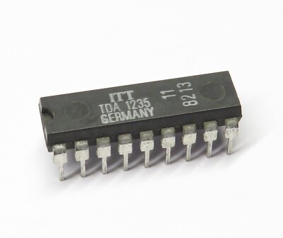 2 Stück TDA1235 Sound Channel for TV Receivers, DIP18, ITT