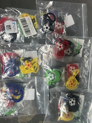 Kids Soccer Mask Extenders Pack Of 5 Various Colors