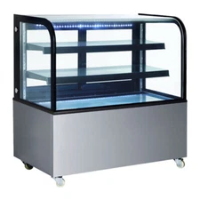 Omcan USA 47103 47" (Ds-Cn-0370) Non-Refrigerated (Dry) Bakery Display Case