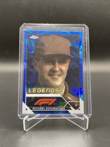 2023 Topps Chrome Sapphire Formula 1 F1 #199 Michael Schumacher Legends