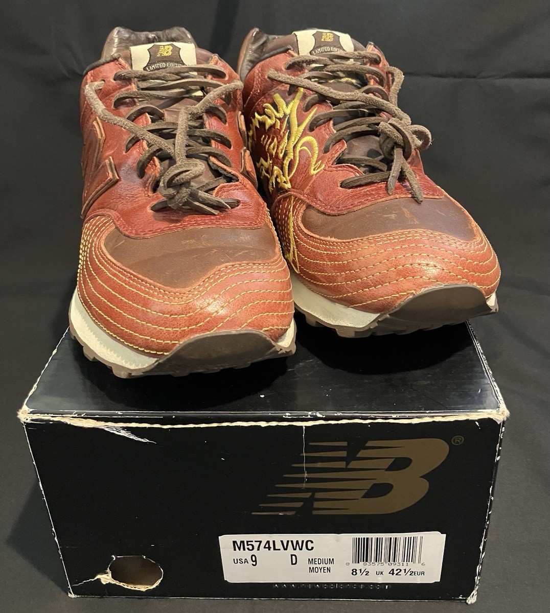 New Balance 574 mensz 9 “Red Dragon” M574LERD | eBay