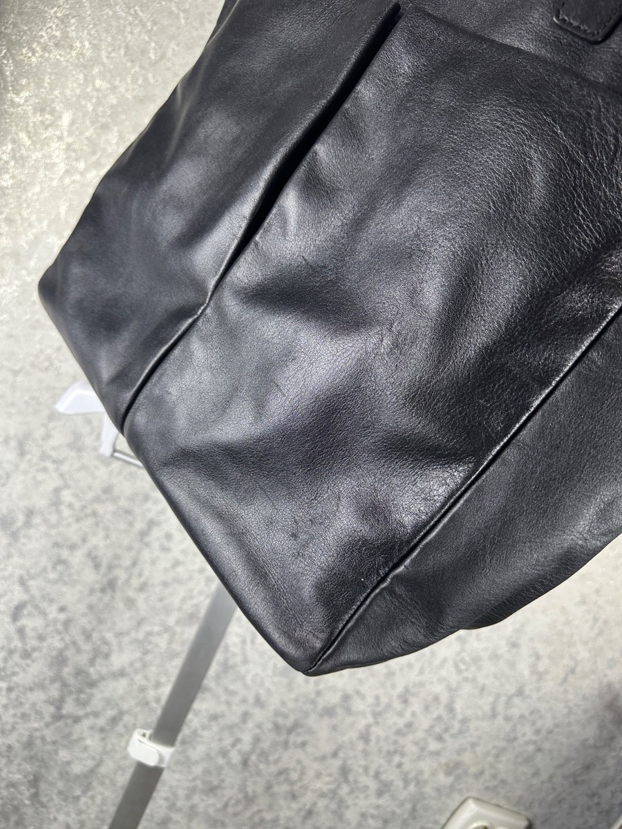 Anya Hindmarch Tote Bag Ribbon Leather in Black From Japan | eBay